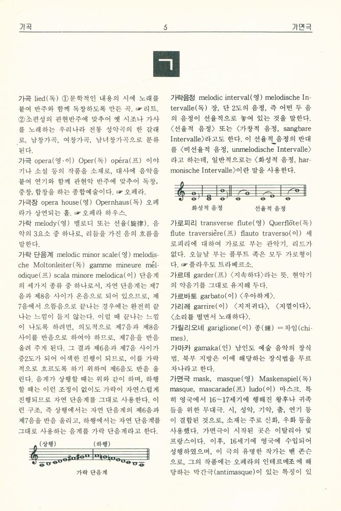 『음악용어사전』 2