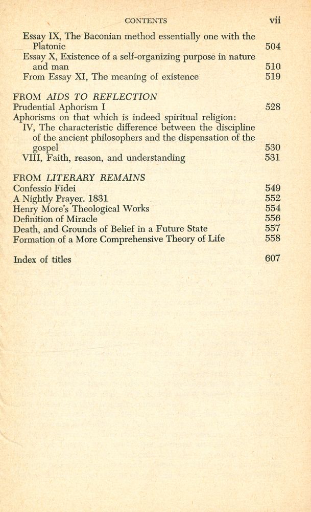 『SELECTED POETRY AND PROSE OF COLERIDGE』 4