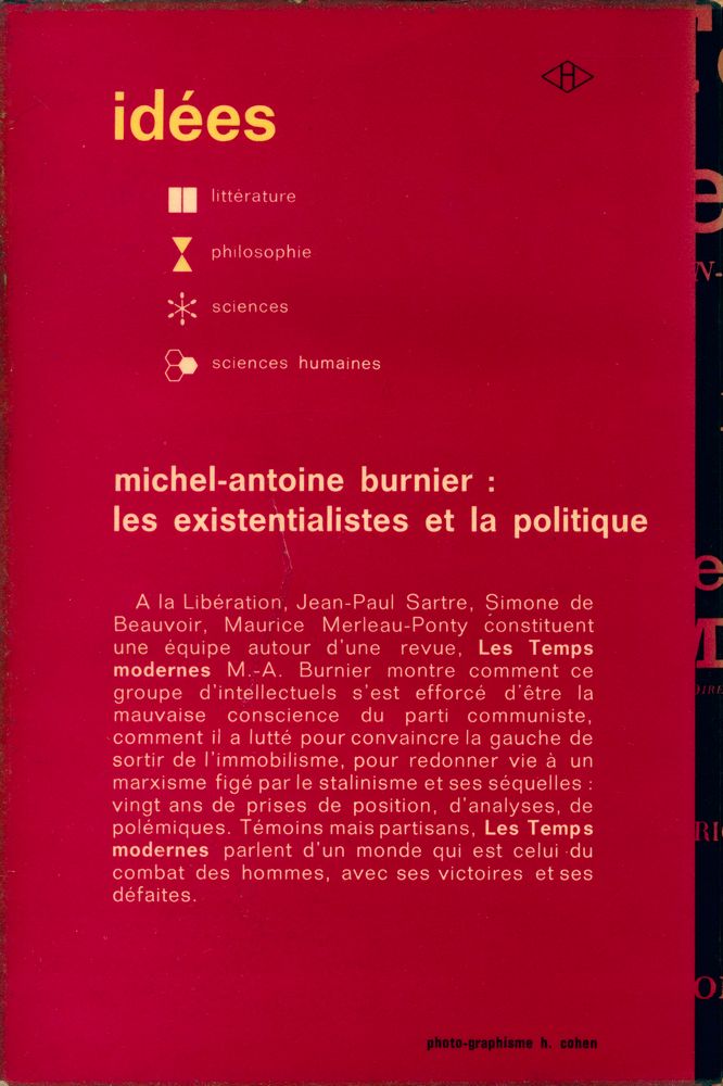 『les existentialistes et La politique』 3