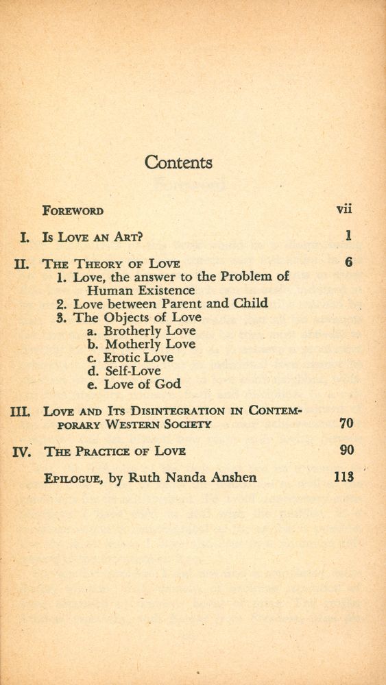 『THE ART OF LOVING』 2
