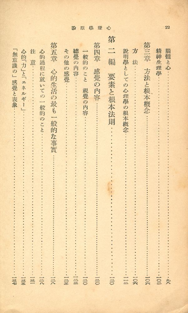『心理學原論』 3