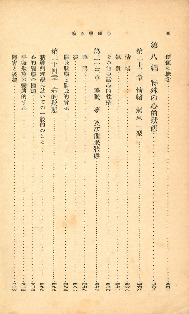 『心理學原論』