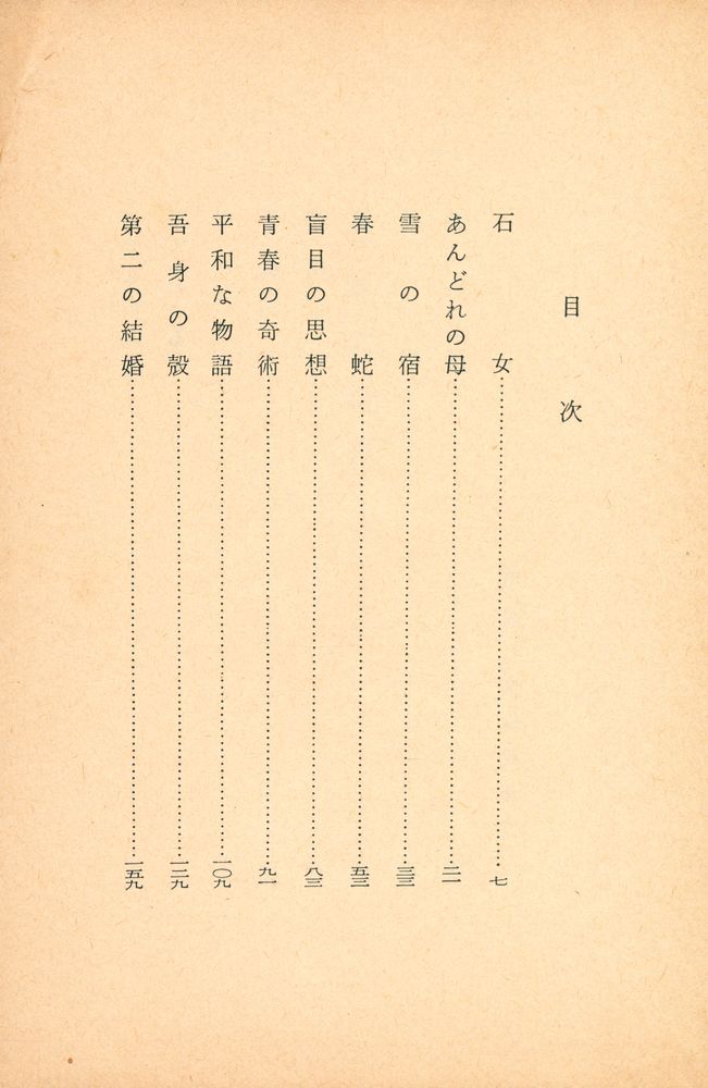 『靑春の奇術』 2