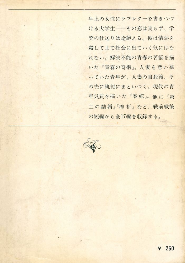 『靑春の奇術』 4