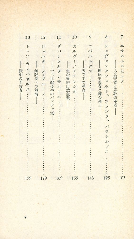 『ルネサンスの思想家たち』 3