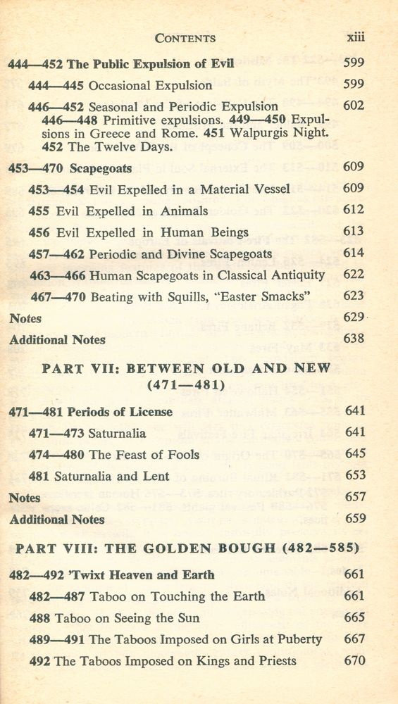 『THE NEW GOLDEN BOUGH : A New Abridgment of the Classic Work』 8