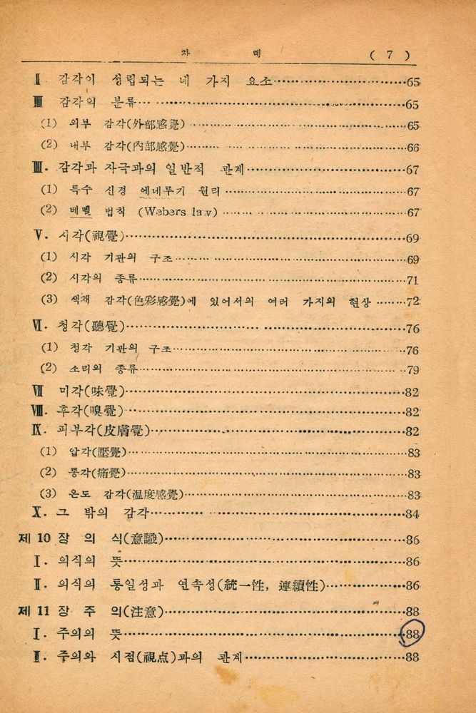 『心理學概論(심리학개론)』 6