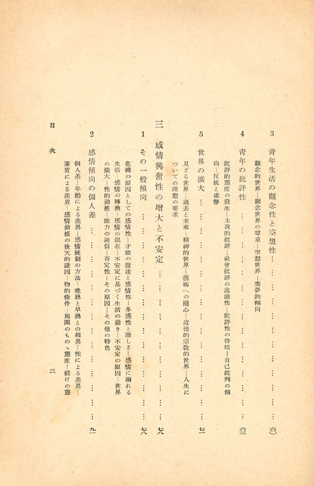 『靑年心理學』 4
