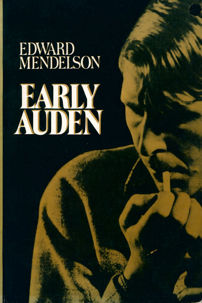 『Early Auden』 1