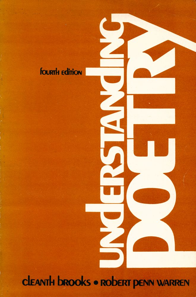 『Understanding poetry』 1