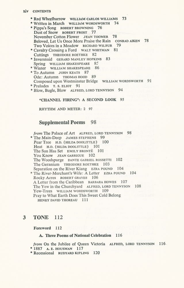 『Understanding poetry』 3