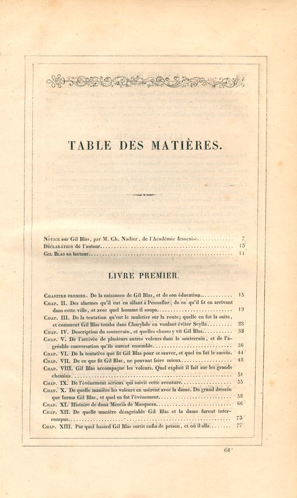 『HISTOIRE DE GIL BLAS DE SANTILLANE』 2