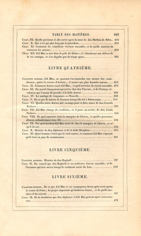 『HISTOIRE DE GIL BLAS DE SANTILLANE』 4