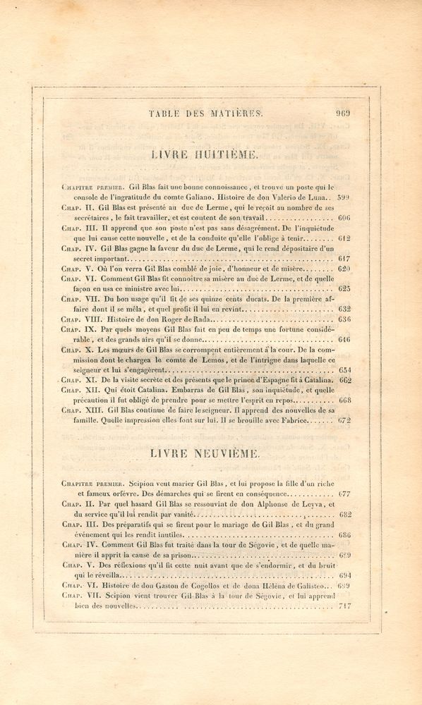 『HISTOIRE DE GIL BLAS DE SANTILLANE』 6