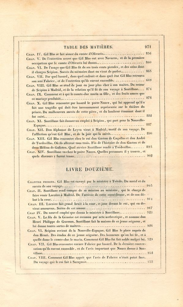 『HISTOIRE DE GIL BLAS DE SANTILLANE』 8