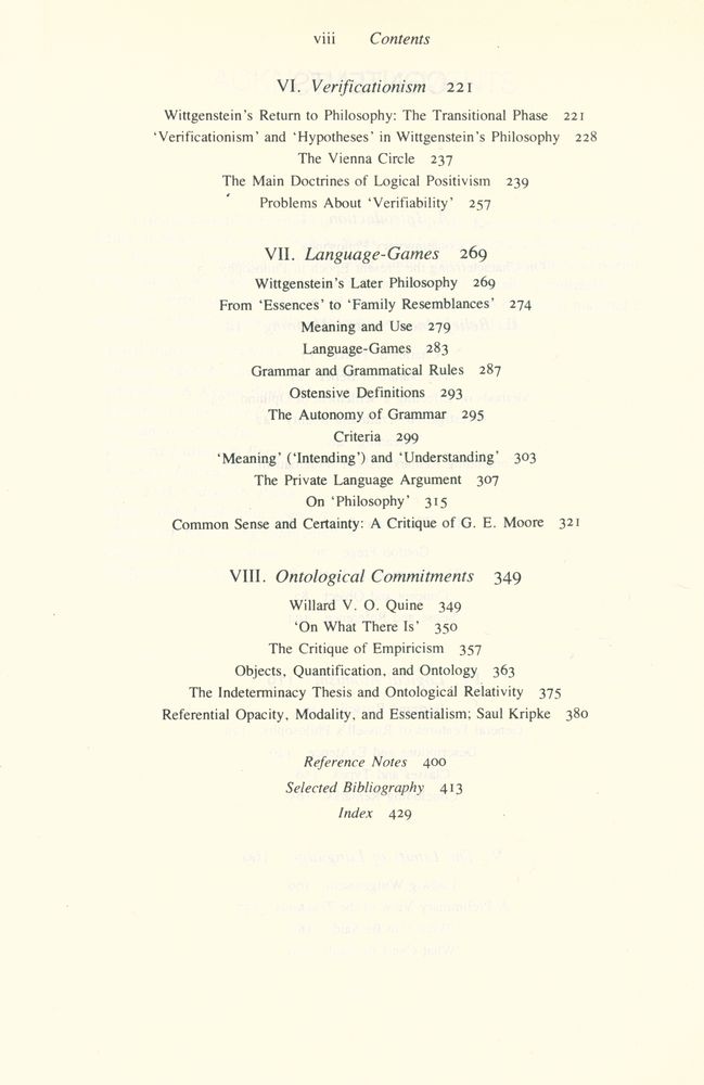 『Contemporary analytic philosophy』 3