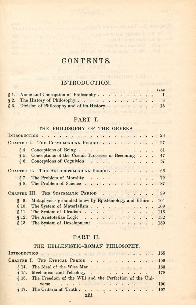 『A HISTORY OF PHILOSOPHY WITH ESPECIAL REFERENCE TO THE FOPMATION AND DEVELOPMENT OF ITS PROBLEMS AND CONCEPTIONS』 2