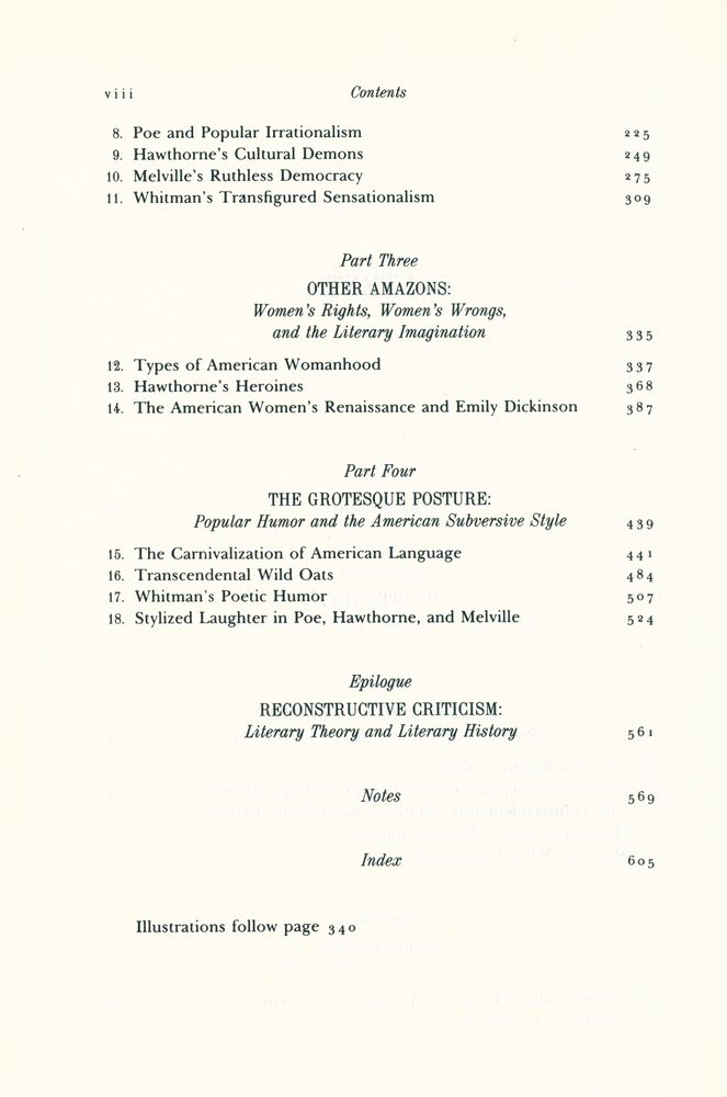 『Beneath the American Renaissance : the Subversive imagination in the age of Emerson and Melville』 3