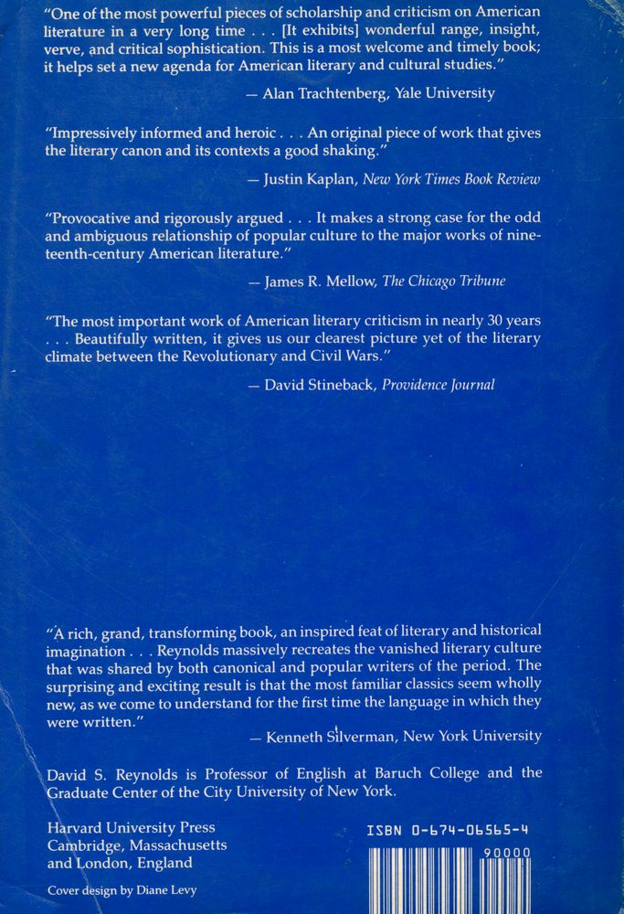 『Beneath the American Renaissance : the Subversive imagination in the age of Emerson and Melville』 4