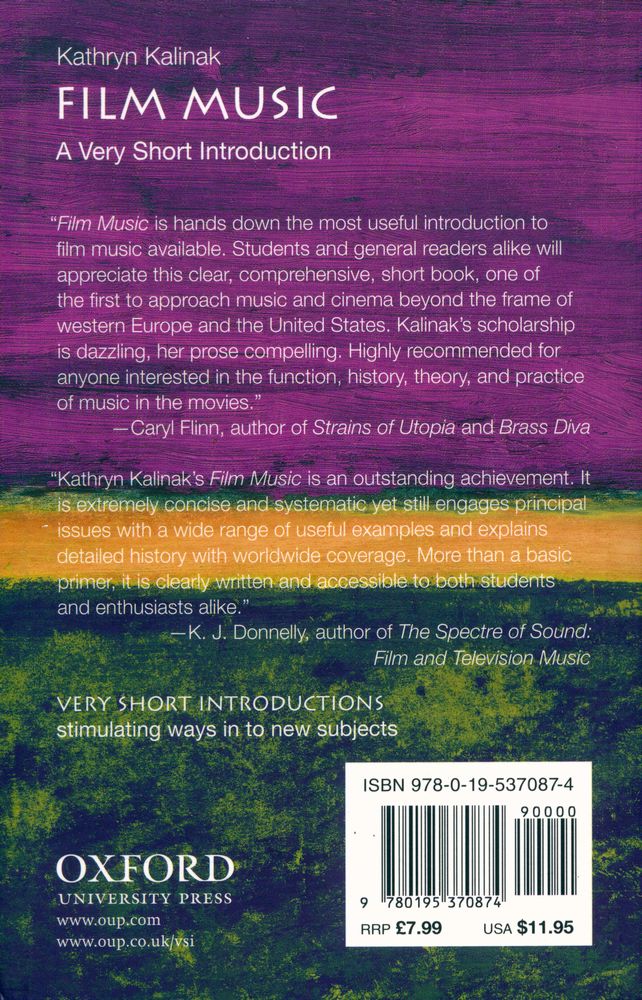 『Film music : a very short introduction』 3