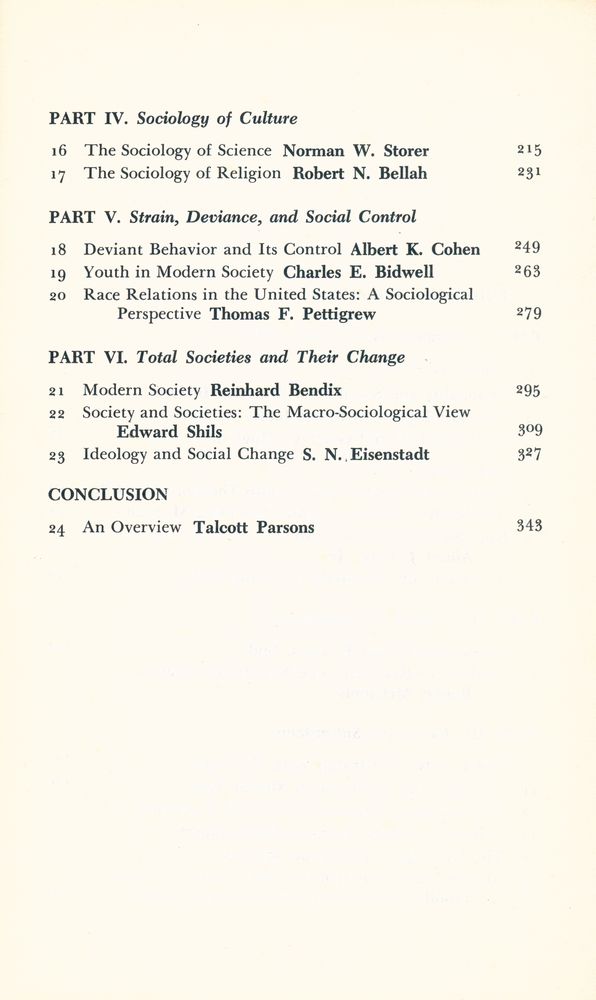 『Knowledge and Society : American Sociology』 3