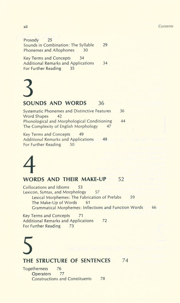 『ASPECTS OF LANGUAGE』 3