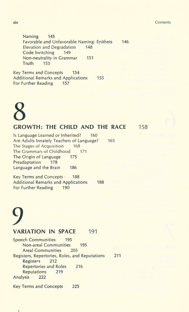 『ASPECTS OF LANGUAGE』 5