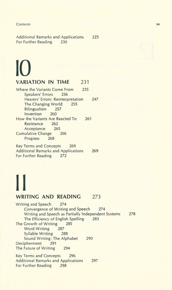 『ASPECTS OF LANGUAGE』 6