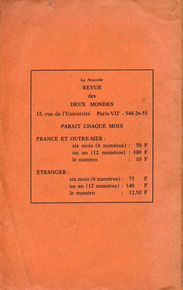 『Revue des Deux Mondes』 3