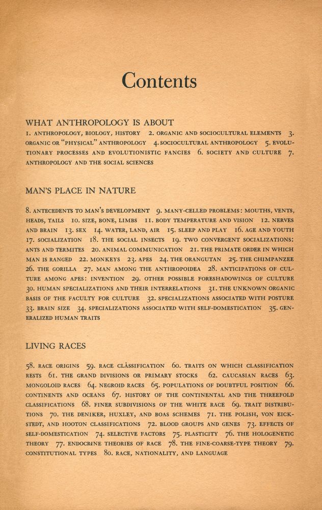 『ANTHROPOLOGY : BIOLOGY AND RACE』 2