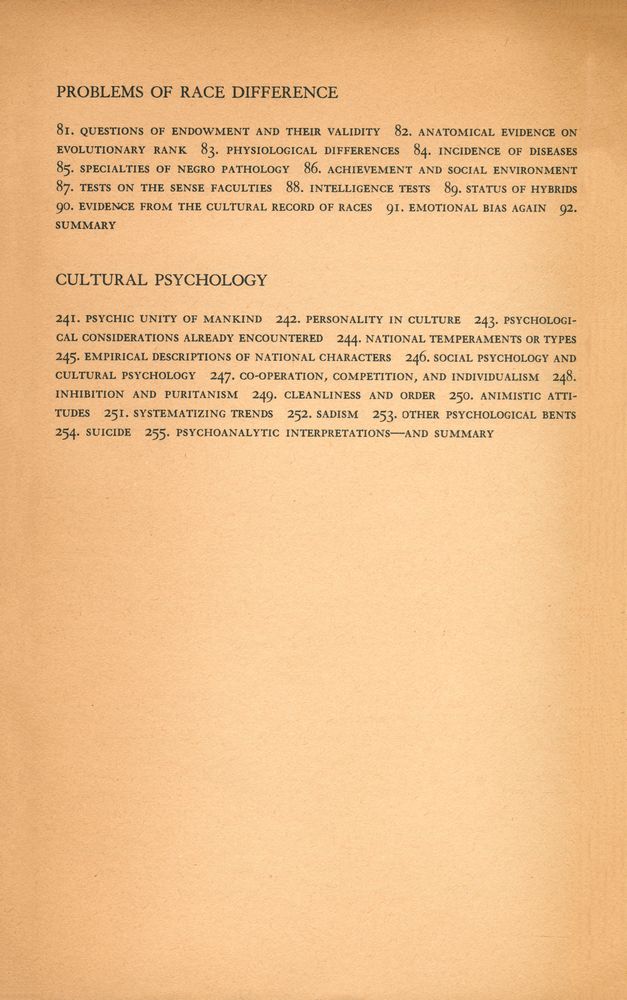 『ANTHROPOLOGY : BIOLOGY AND RACE』 3