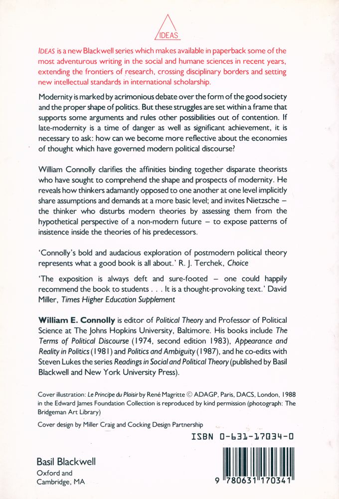 『Political theory and modernity』 4