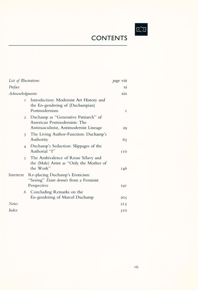 『Postmodernism and the en - gendering of Marcel Duchamp』 2