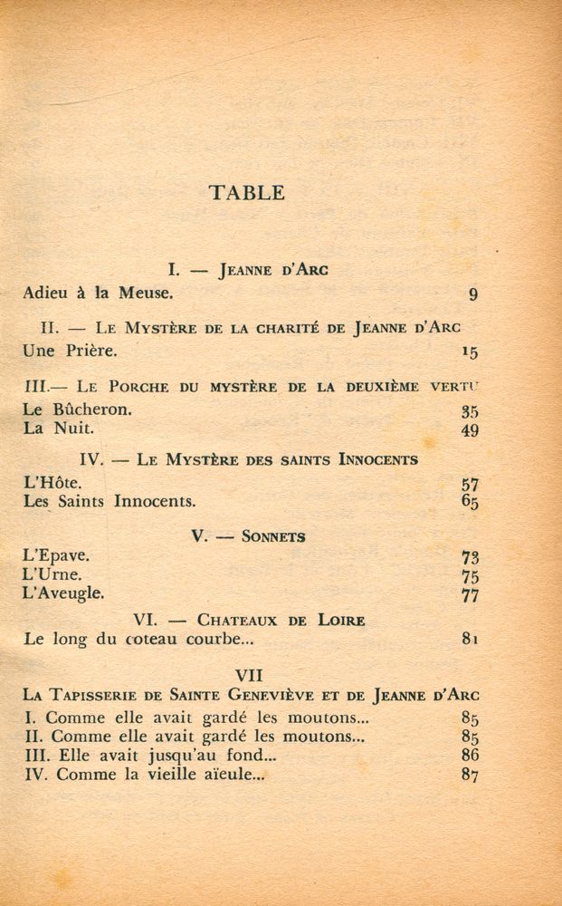 『Morceaux choisis : Poésie』 2