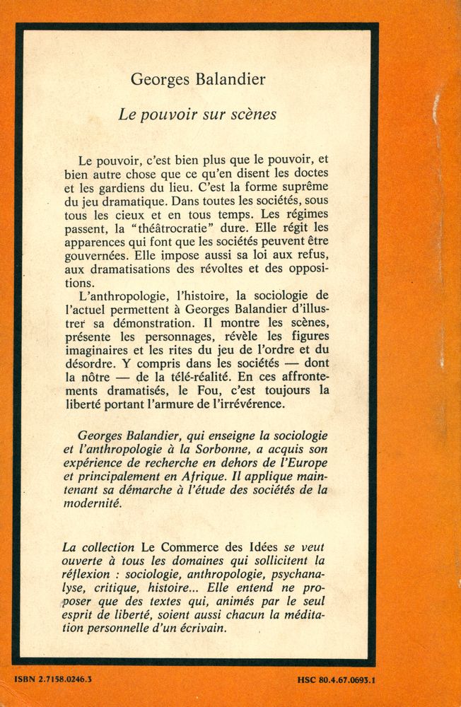 『LE POUVOIR SUR SCÈNES』 3
