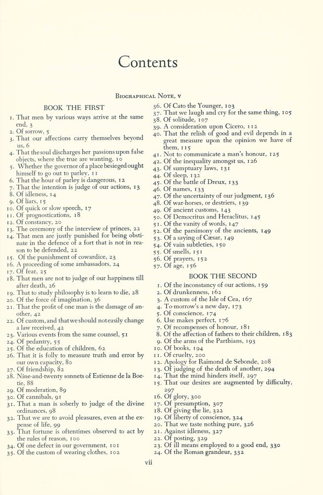 『GREAT BOOKS OF THE WESTERN WORLD : 25 MONTAIGNE』 2
