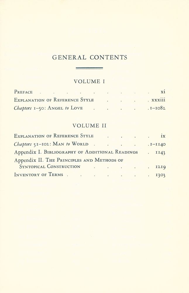 『GREAT BOOKS OF THE WESTERN WORLD 2 - THE GREAT IDEAS - Ⅰ』 2