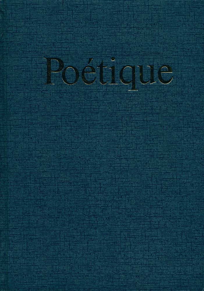 『Poétique』 1983 Vol.53~56 1