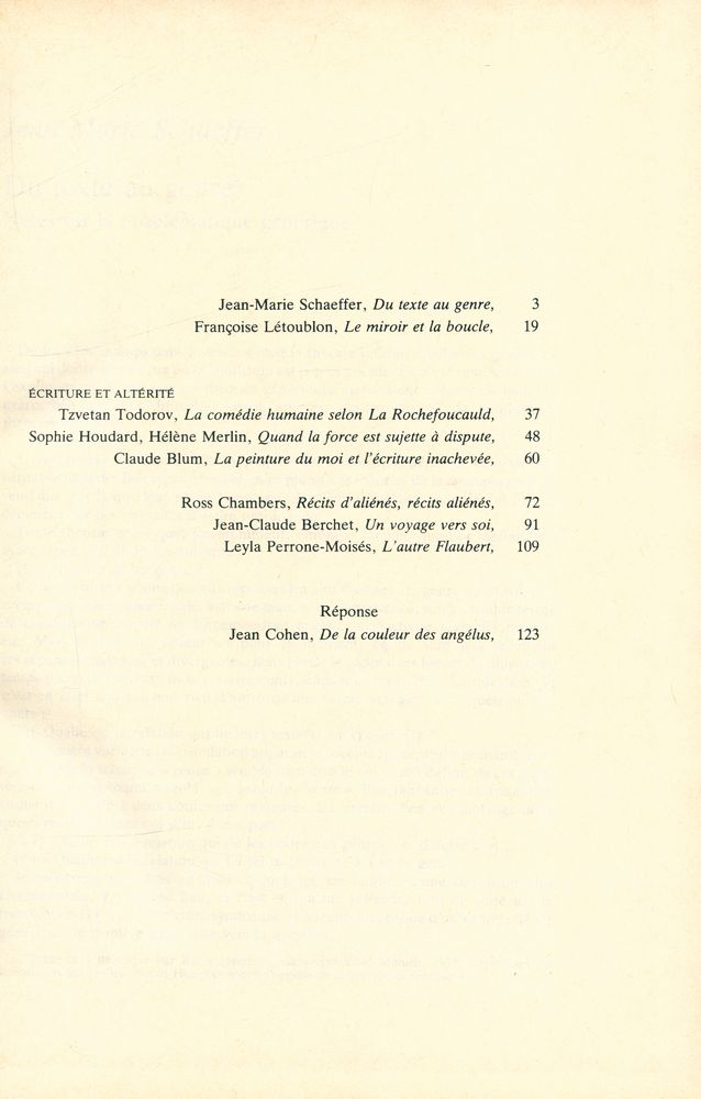 『Poétique』 1983 Vol.53~56 3