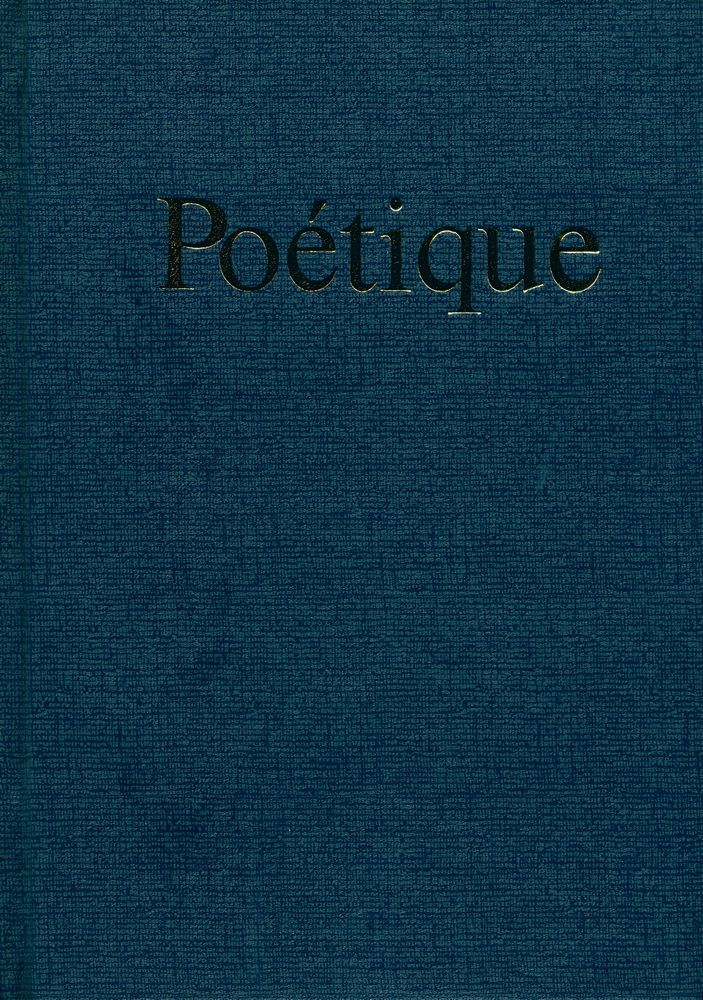 『Poétique』 1980 Vol.41~44 1