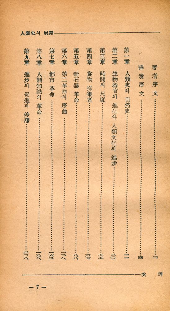 『正音新書 6 - 人類史의 展開(정음신서 6 - 인류사의 전개)』 2