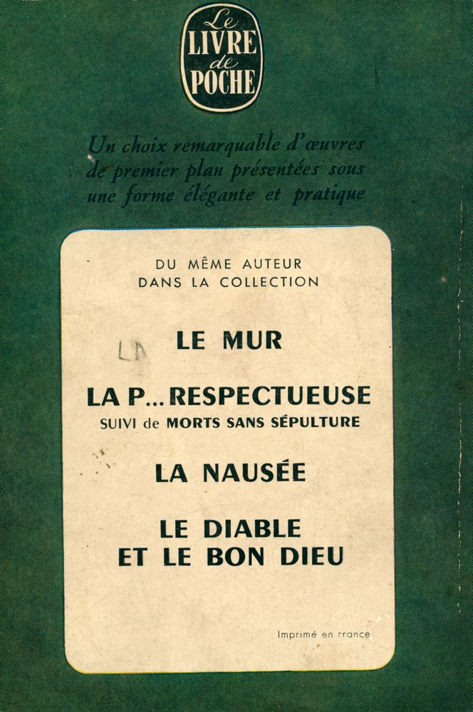 『Les mains sales』 3