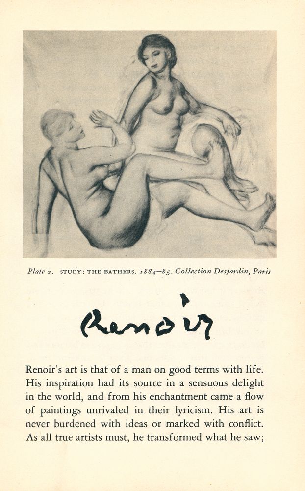 『PIERRE AUGUSTE RENOIR (1841 - 1919)』 2