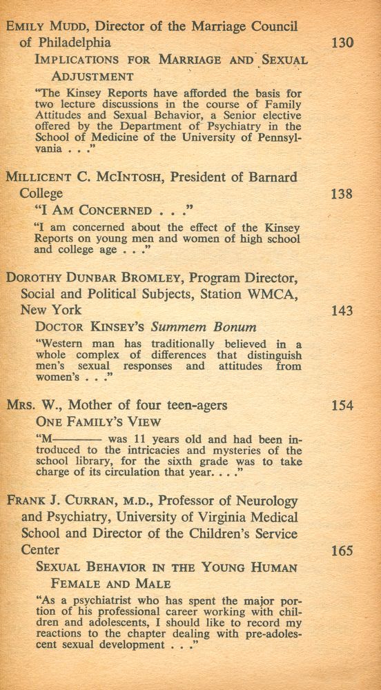 『AN ANALYSIS of the Kinsey Reports on Sexual Behavior in the Human Male and Female』 4