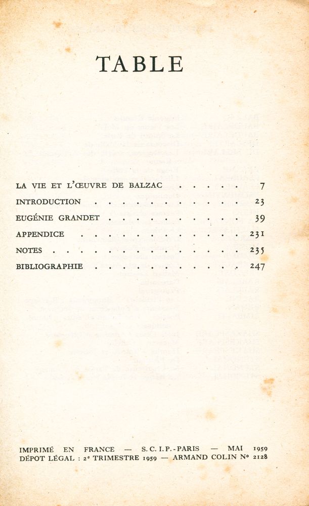 『EUGÉNIE GRANDET』 2