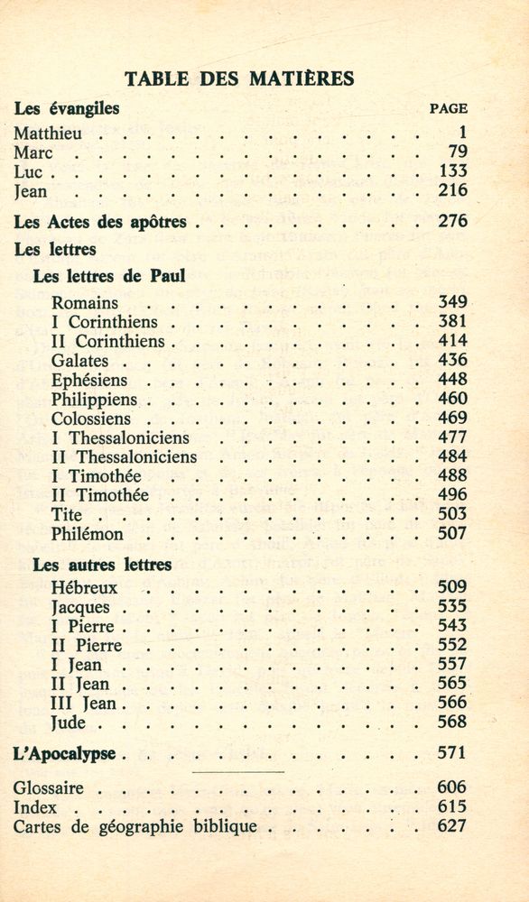 『BONNES NOUVELLES AUJOURD'HUI : Le Nouveau Testament traduit en français courant d'après le texte grec』 2