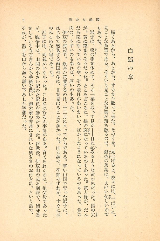『雪夫人絵図』 2