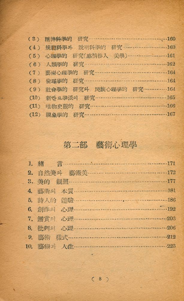 『美學槪論(미학개론)』 4