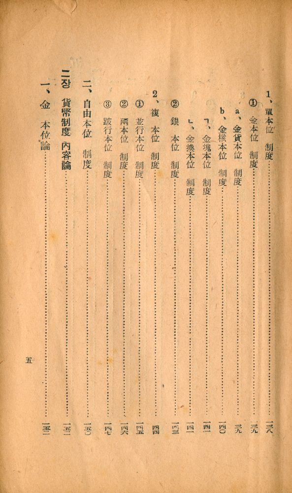 『貨幣論(화폐론)』 6