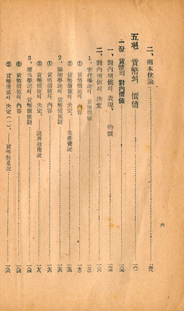 『貨幣論(화폐론)』 7